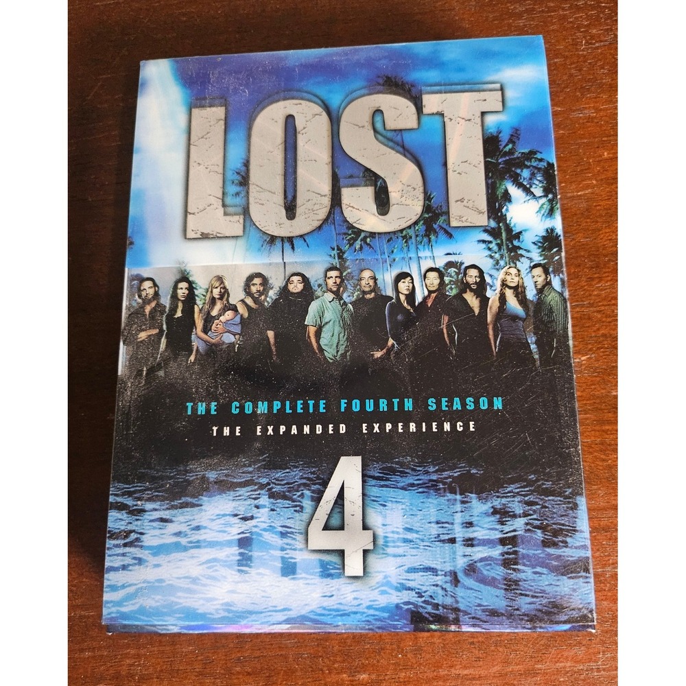ABC Studios Lost The Complete Fourth Season DVD Set Blue Expanded Experience